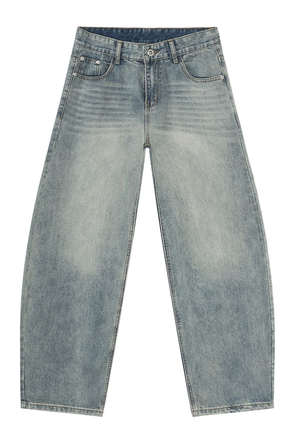 Buy Wide Leg Jeans with Pockets by Faz