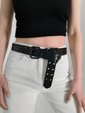 Buy Grommet PU Leather Belt by Faz