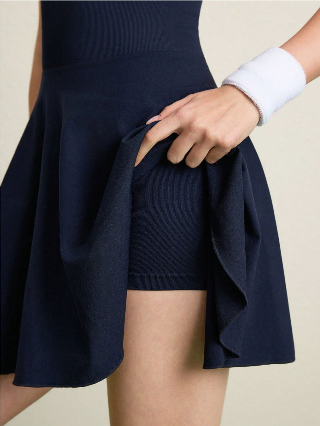 Buy Backless Halter Neck Active Dress by Faz