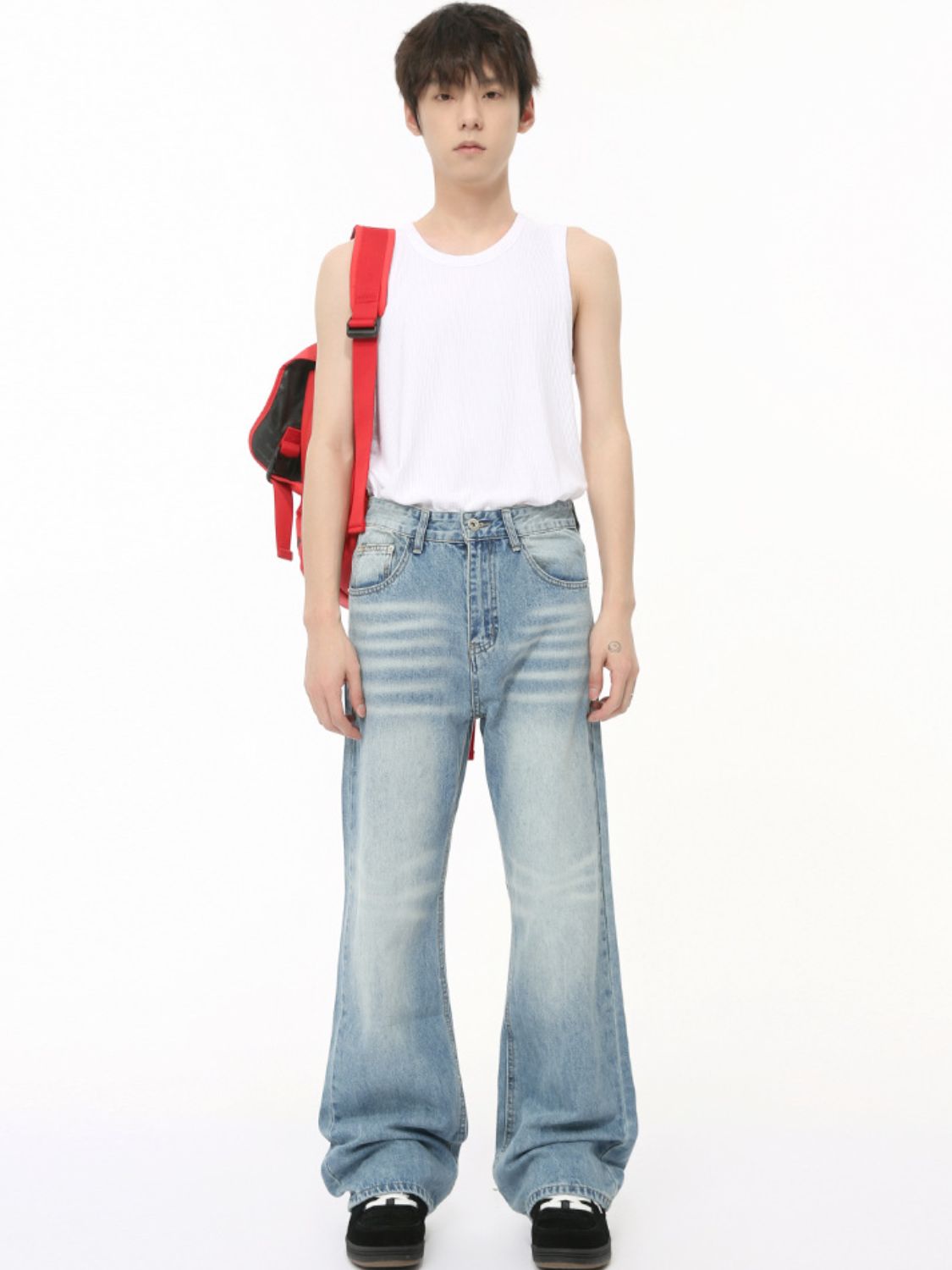 Buy Baggy Jeans with Pockets by Faz