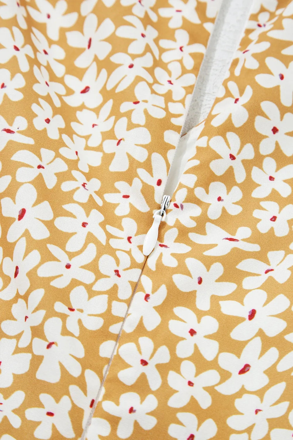 Buy Floral Short Sleeve Surplice Frilly Tiered Mini Dress by Faz