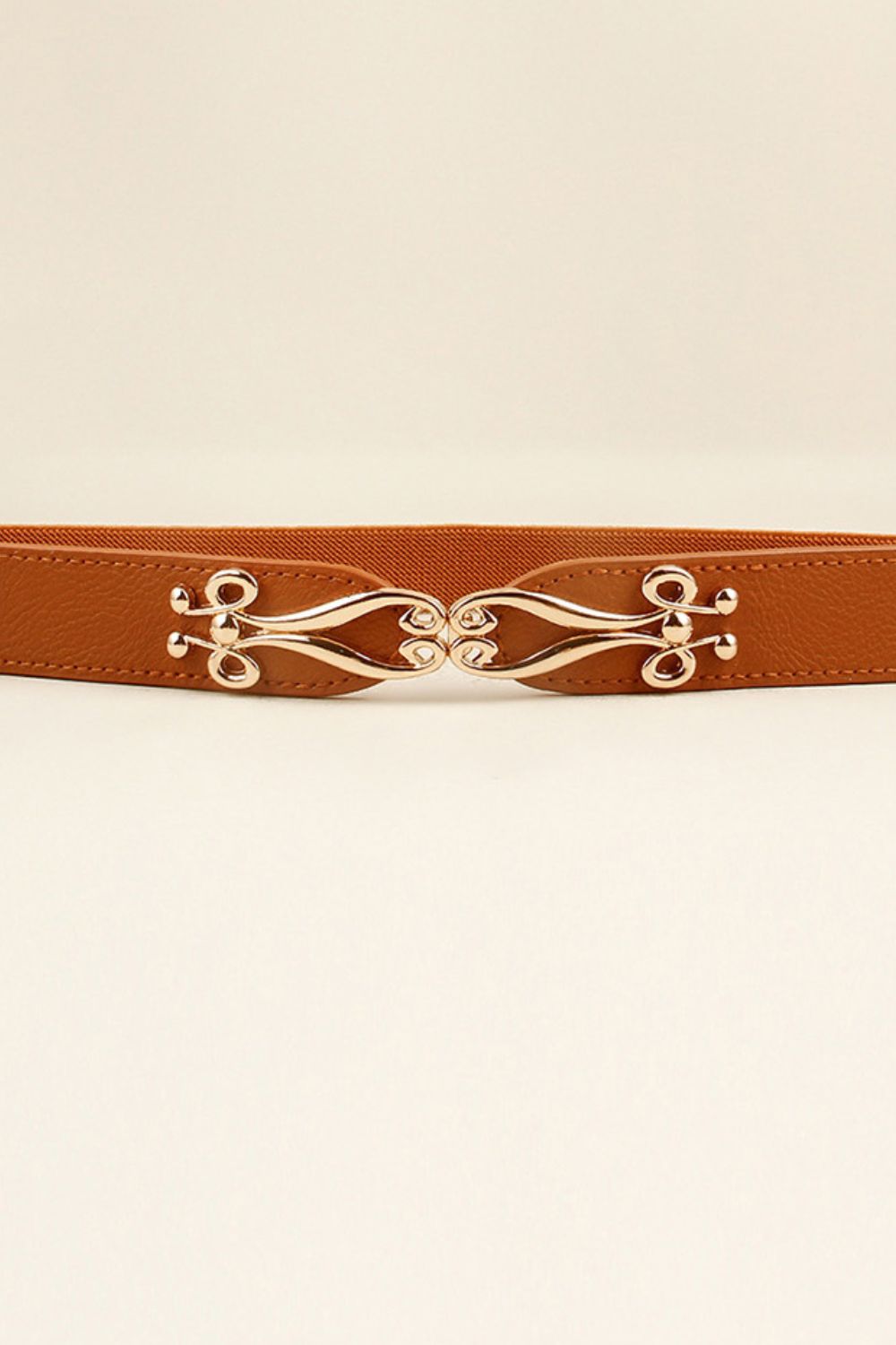 Buy Alloy Buckle Elastic Belt by Faz