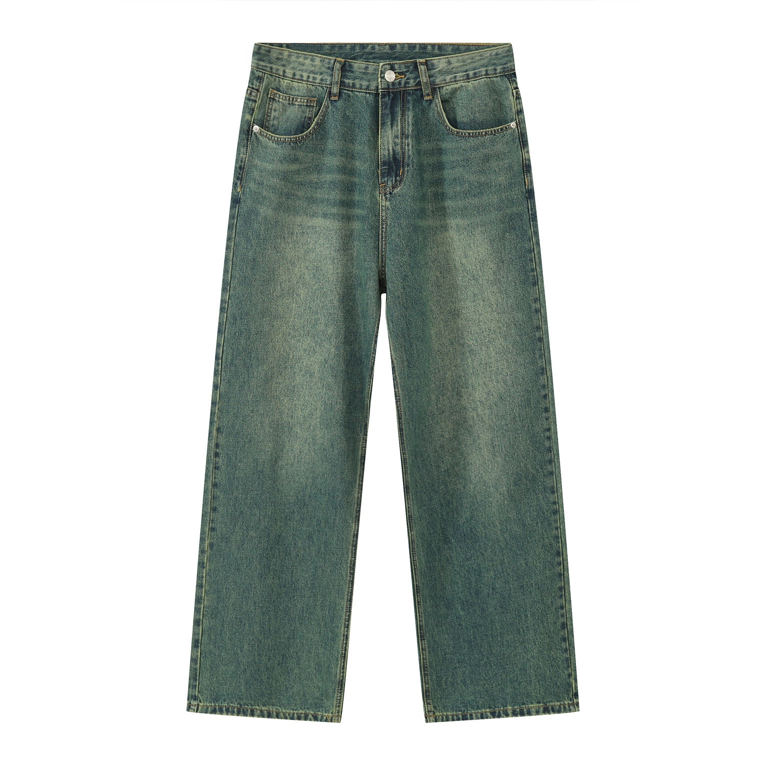Buy Pocketed Baggy Jeans by Faz