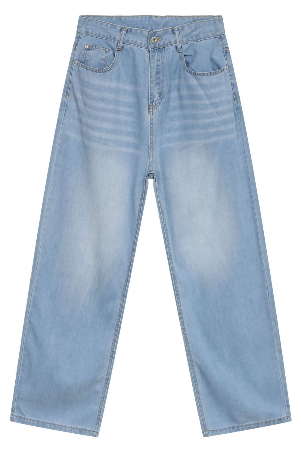 Buy Men's Wide Leg Jeans with Pockets by Faz