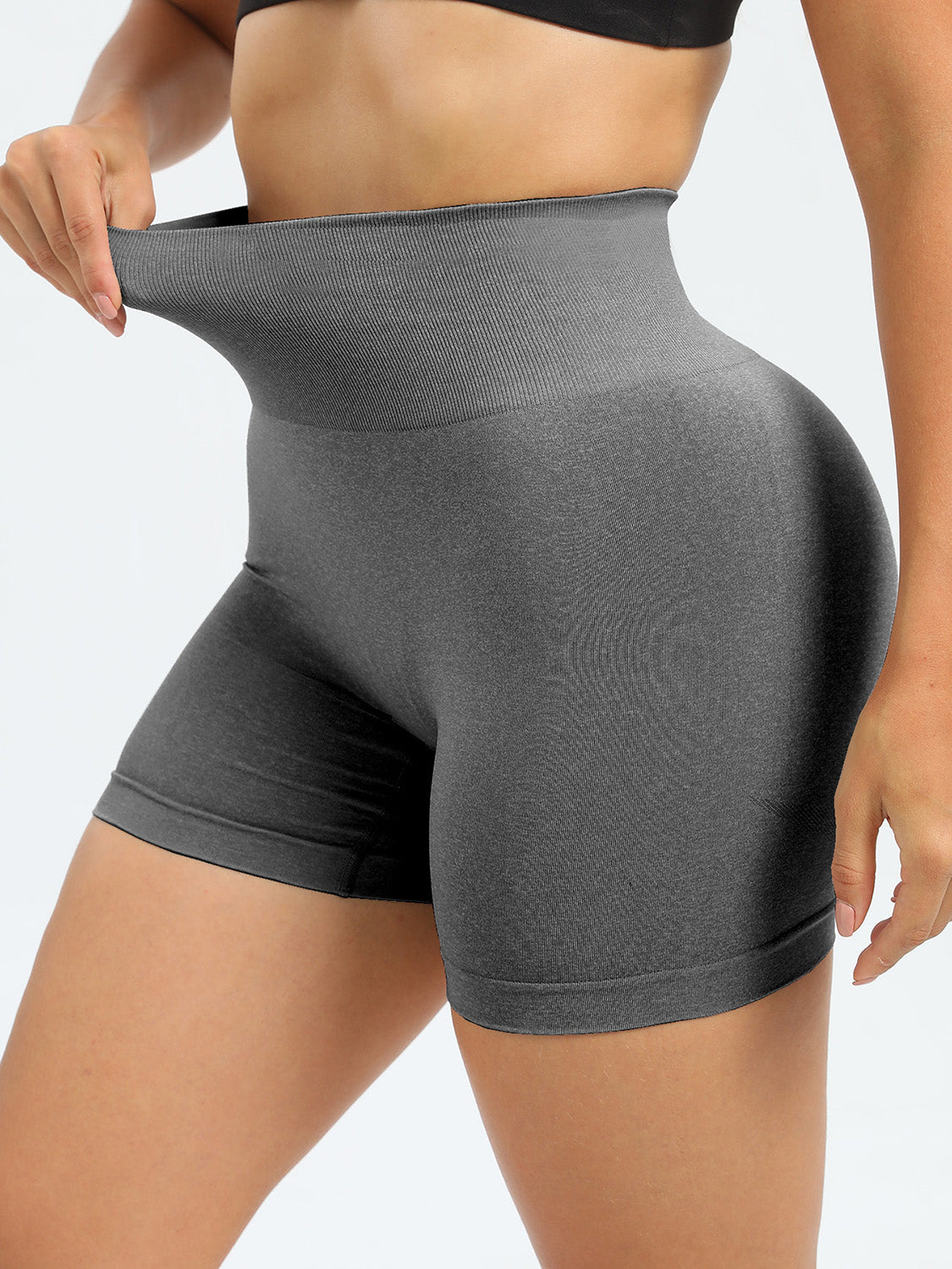 Buy High Waist Active Shorts by Faz