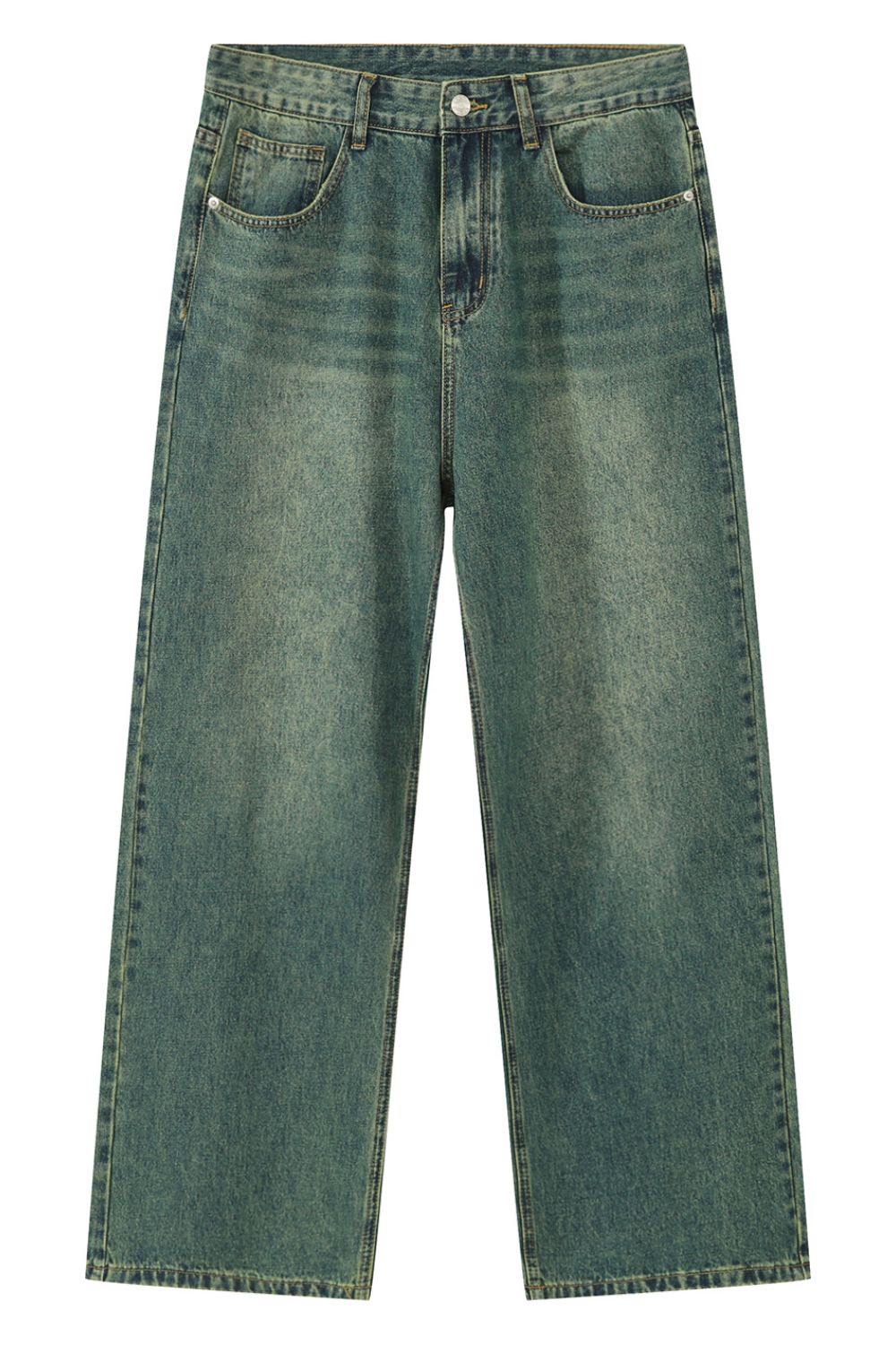 Buy Pocketed Baggy Jeans by Faz