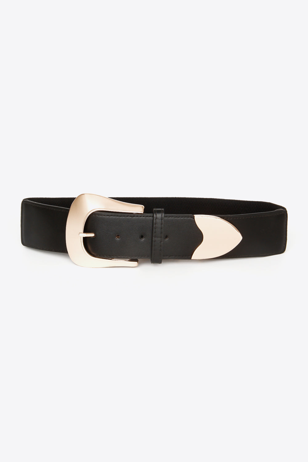 Buy Elastic Wide PU Belt by Faz