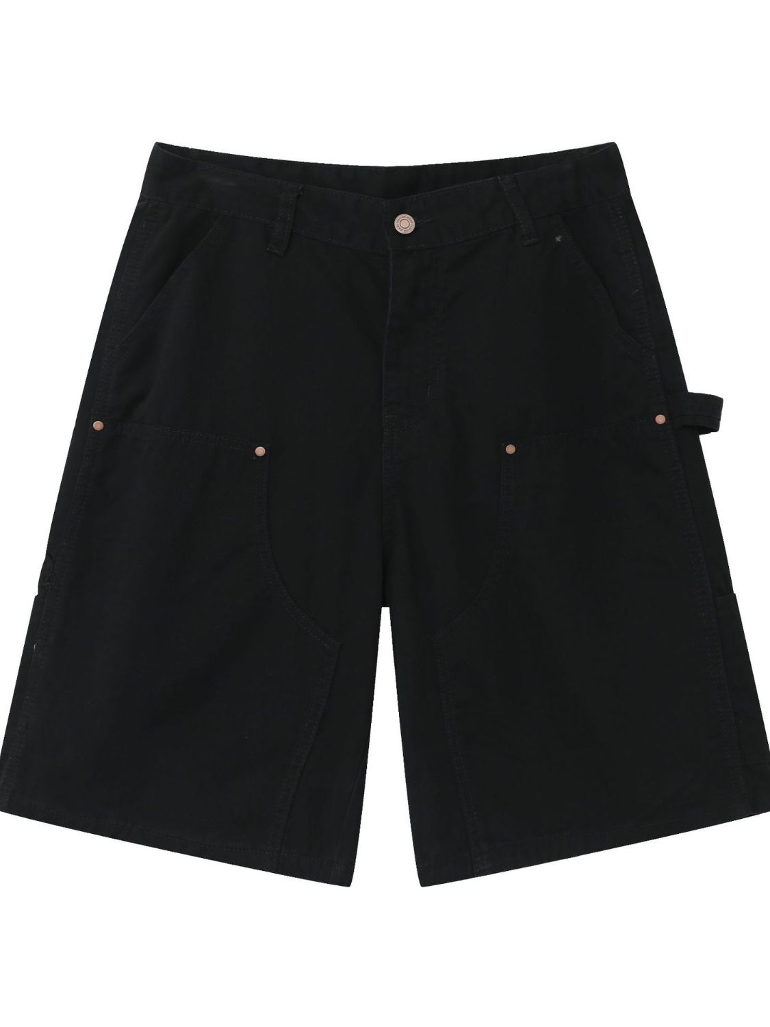 Buy Men's Mid Rise Denim Shorts with Pockets by Faz