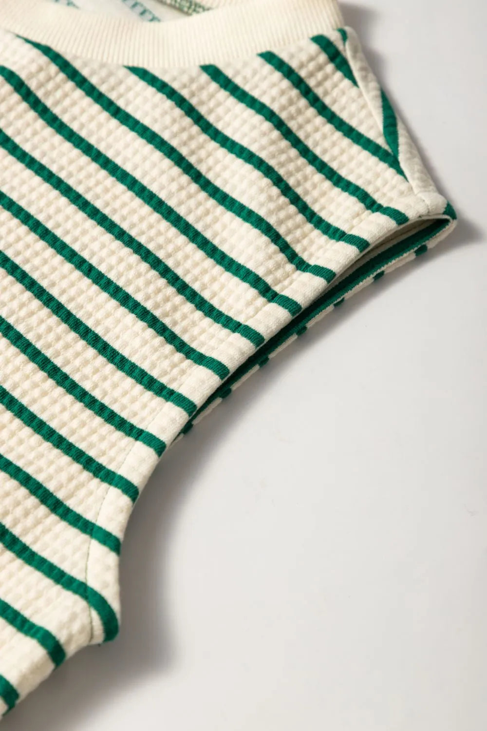 Buy Stripe Woven Sleeveless Mini Dress by Faz