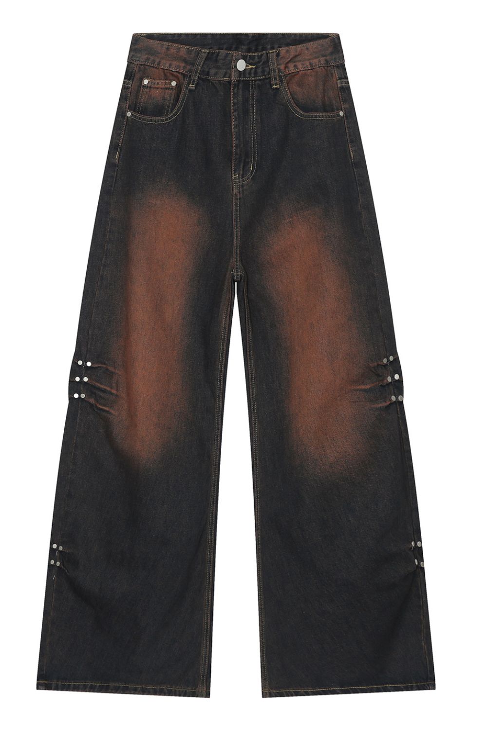 Buy Wide Leg Jeans with Pockets by Faz