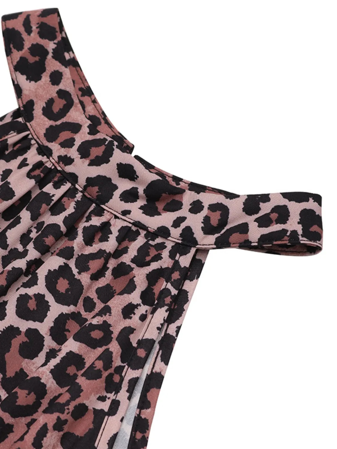 Buy Butterfly Leopard Grecian Neck Maxi Dress by Faz