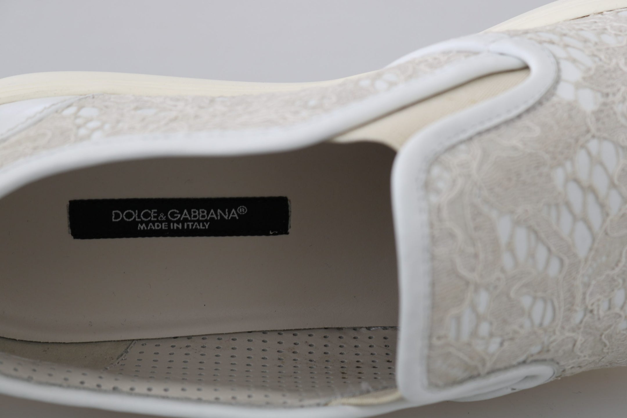 Buy Elegant Off White Loafers for Ladies by Dolce & Gabbana