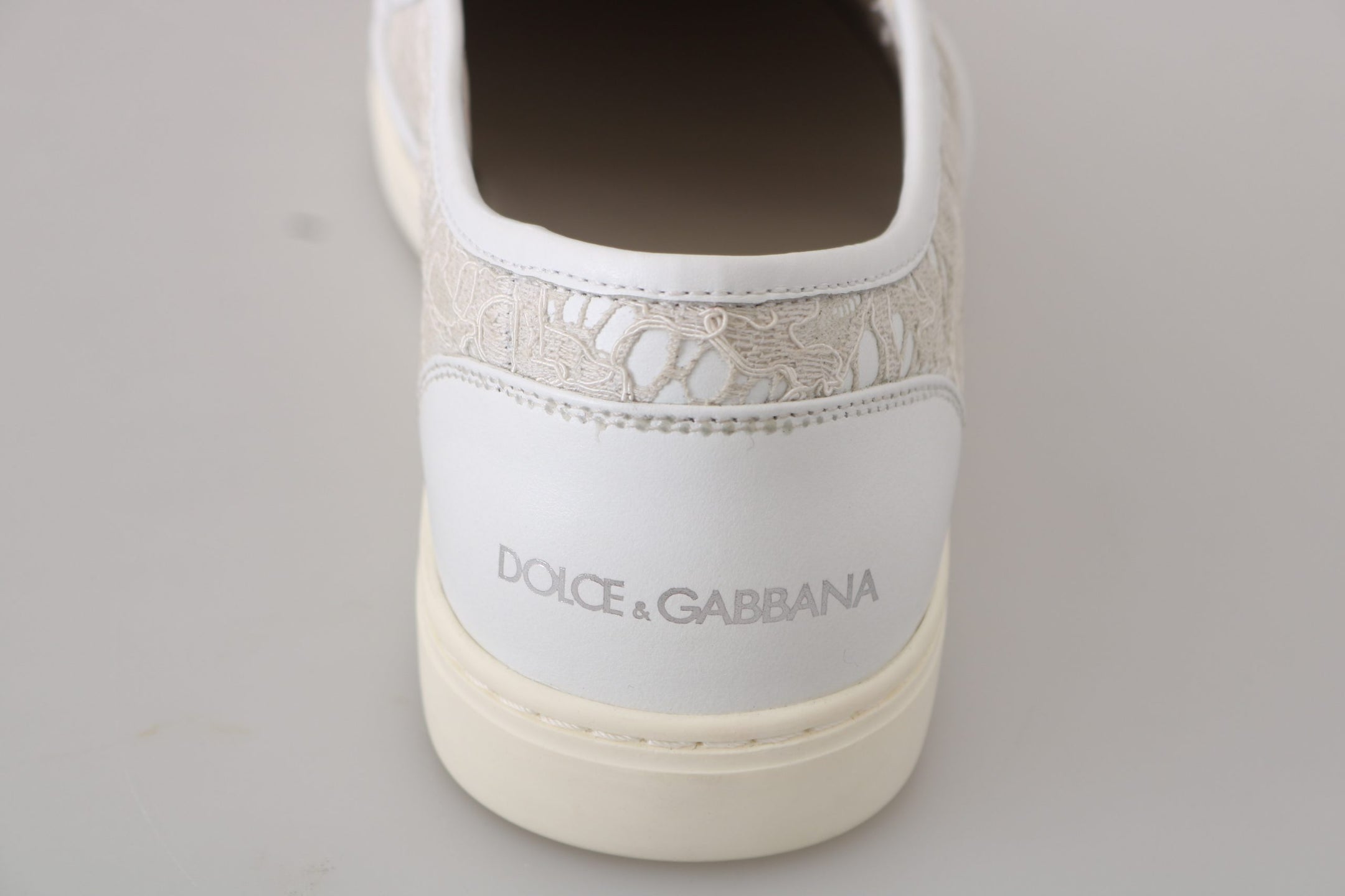 Buy Elegant Off White Loafers for Ladies by Dolce & Gabbana