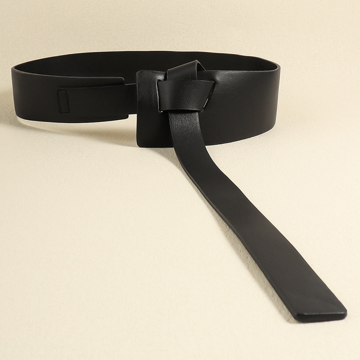 Buy Knot Detail PU Belt by Faz