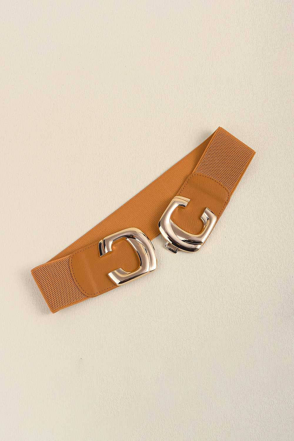 Buy Zinc Alloy Buckle Elastic Wide Belt by Faz