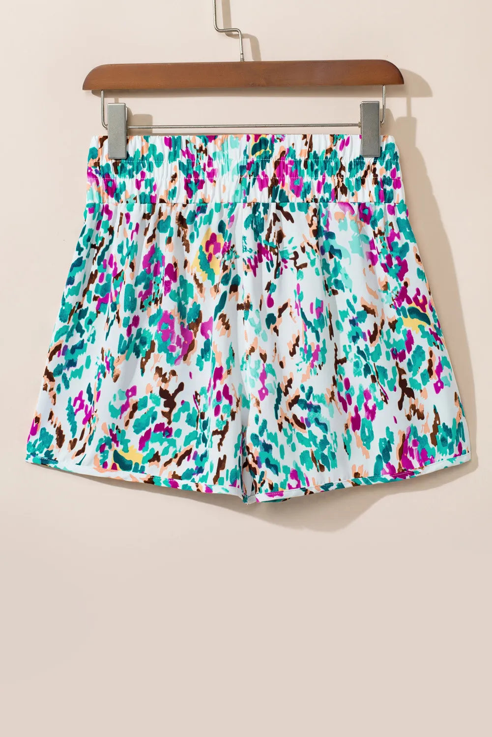 Buy Printed High Waist Shorts by Faz