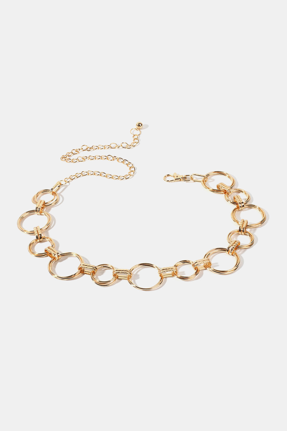 Buy Alloy Chain Circle Shape Belt by Faz