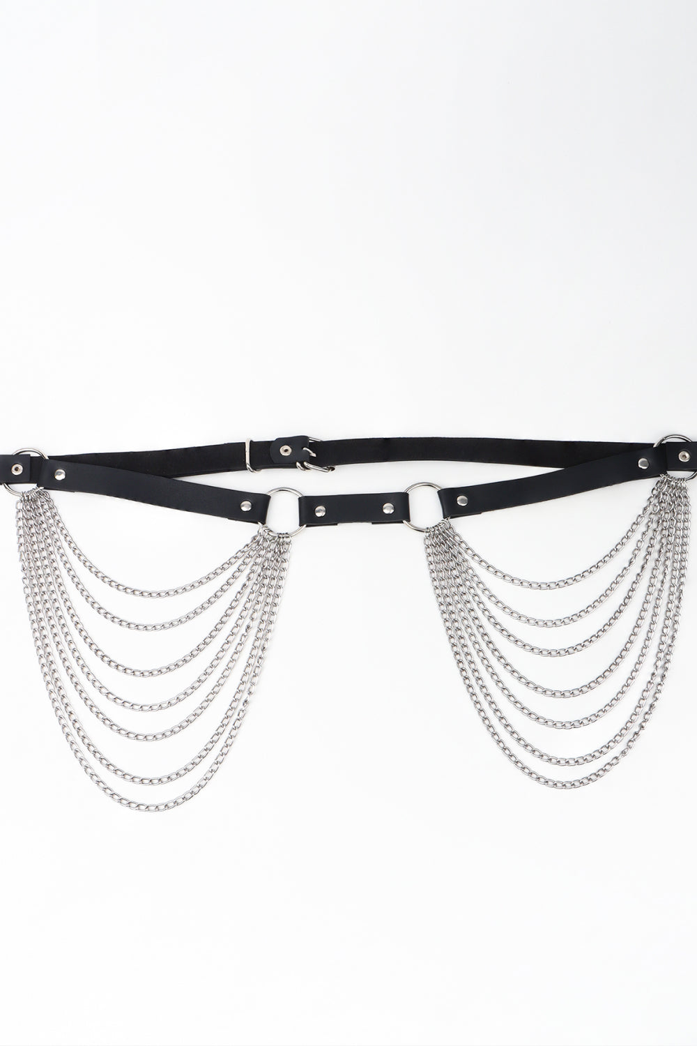 Buy PU Belt with Chain by Faz