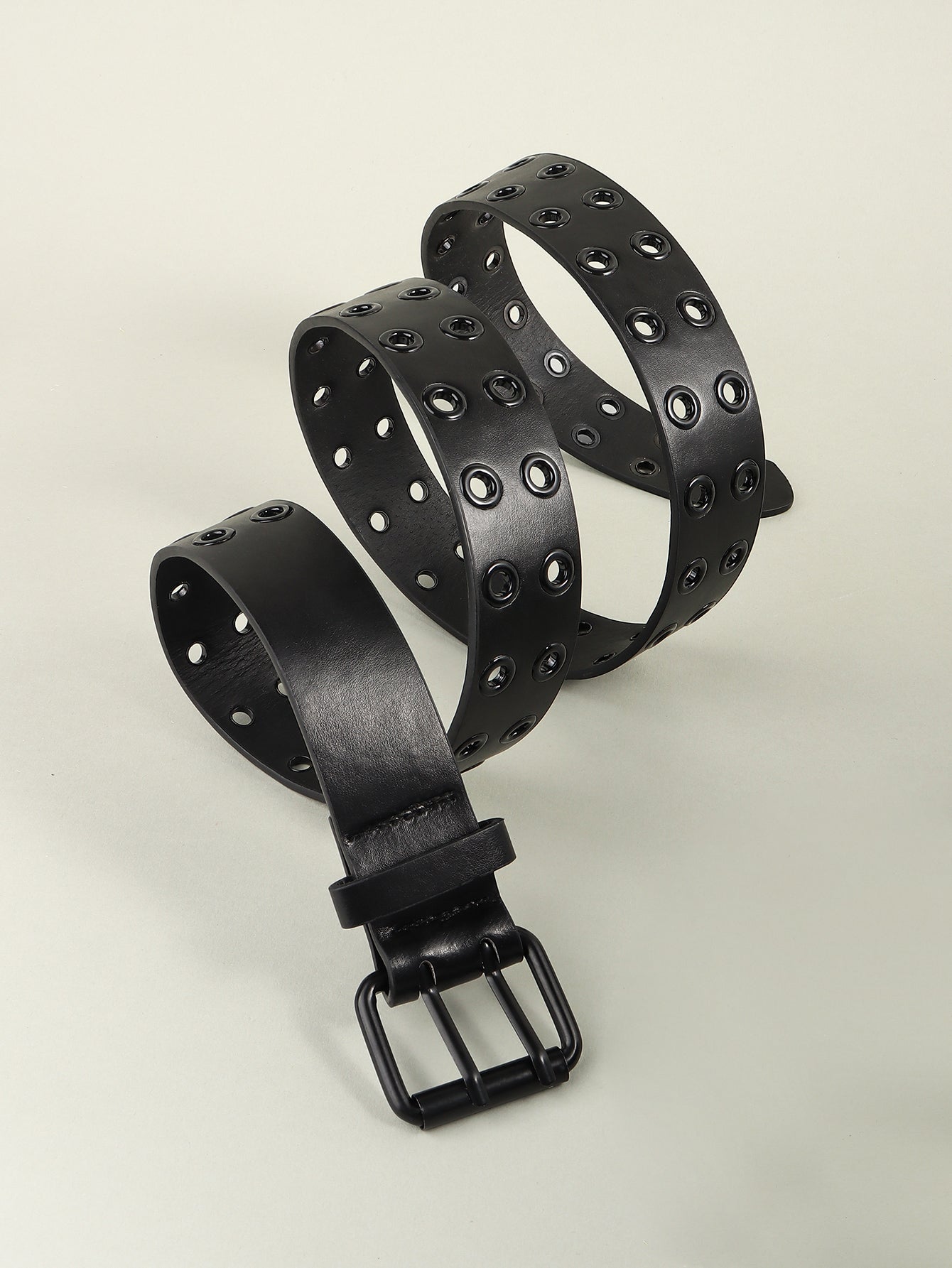 Buy Grommet PU Leather Belt by Faz