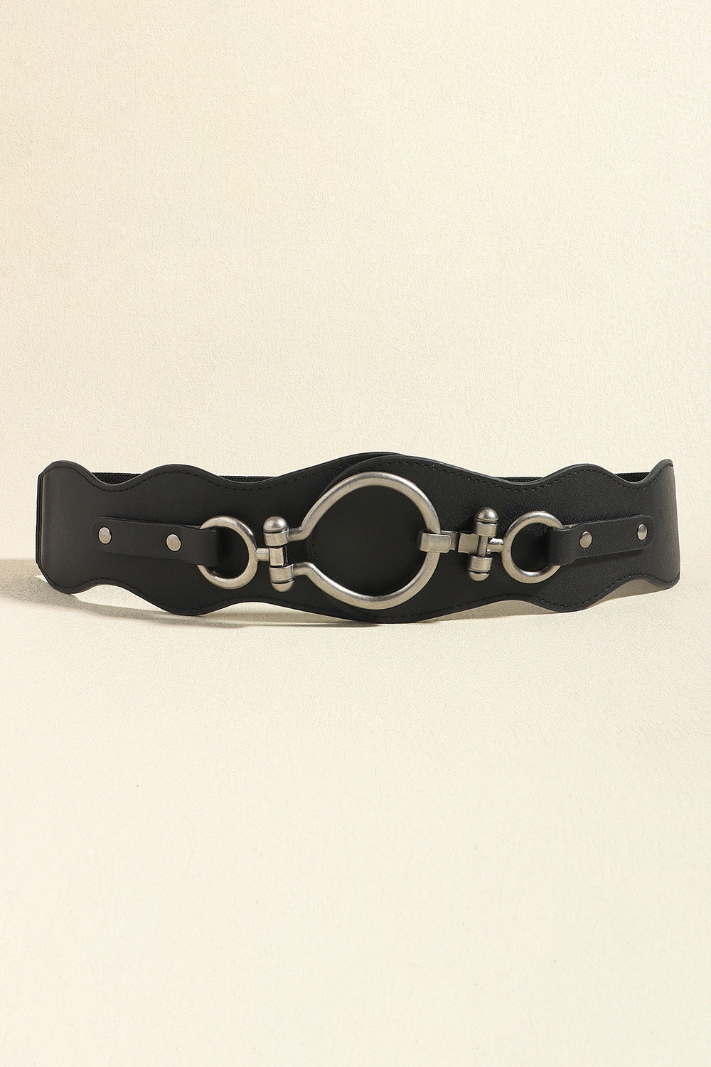 Buy PU Leather Zinc Alloy Buckle Belt by Faz