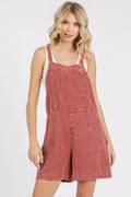 Buy Textured Knotted Wide Strap Overalls by Faz