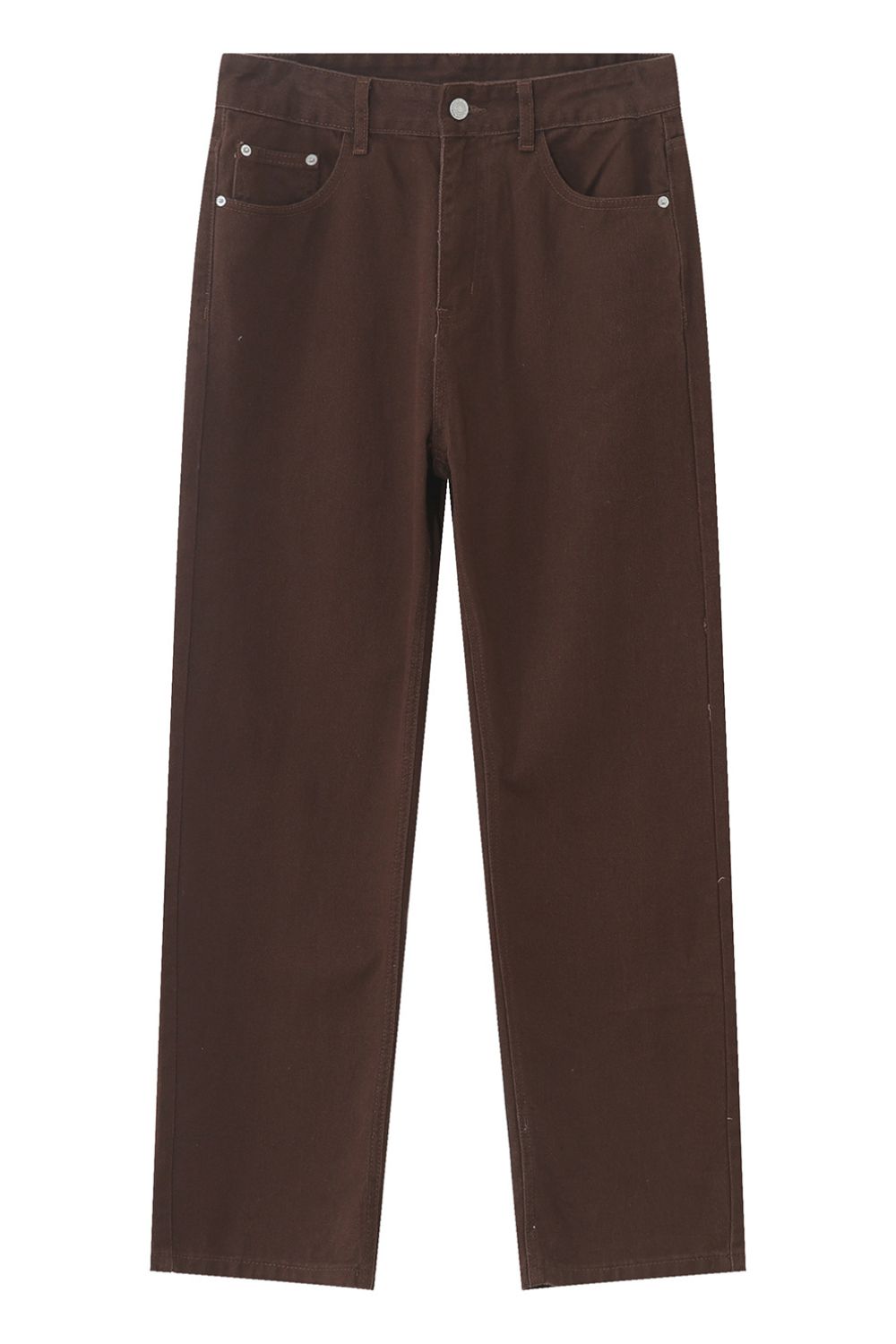 Buy Straight Leg Jeans with Pockets by Faz