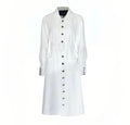 Buy Monique White Coat – Women’s Elegant Long Coat by Le Réussi®