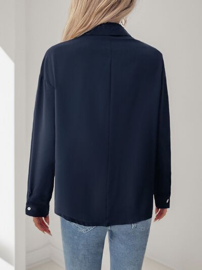 Buy Buttoned Down Long Sleeve Shirt by Perfee