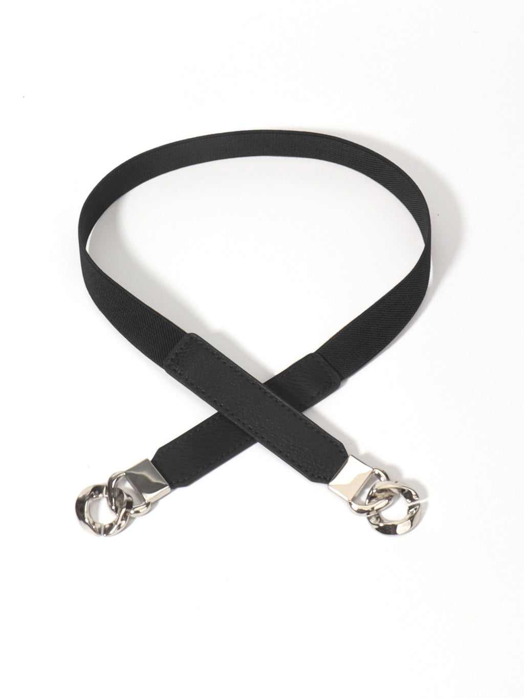 Buy Zinc Alloy Buckle Elastic PU Belt by Faz