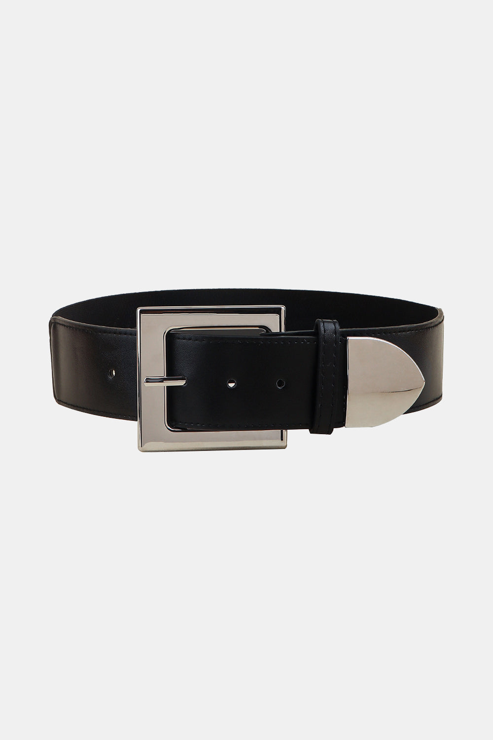 Buy Zinc Alloy Buckle PU Leather Belt by Faz