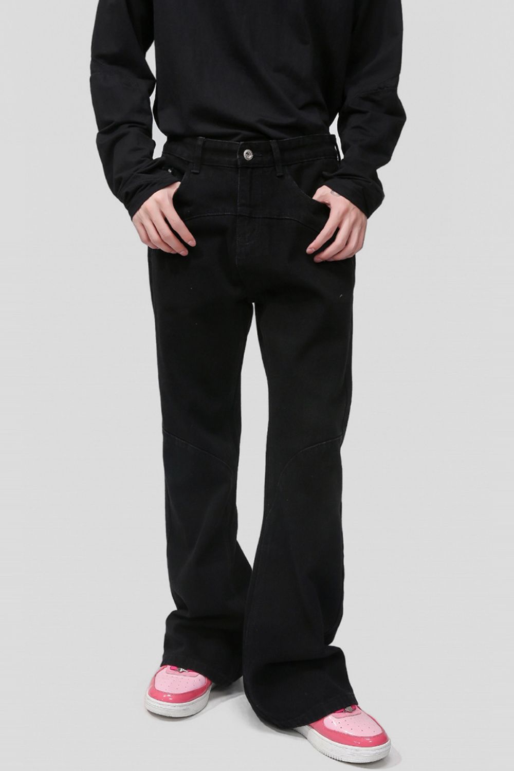 Buy Mid Rise Jeans with Pockets by Faz