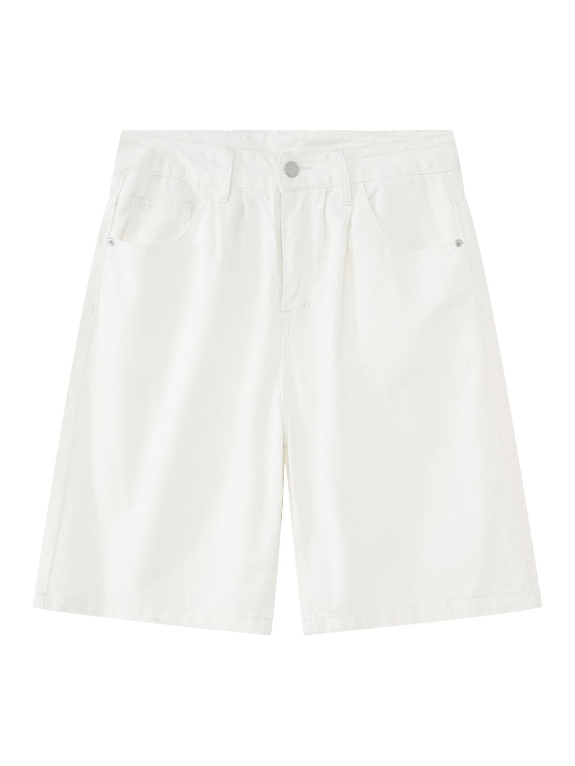 Buy Mid Rise Denim Shorts by Faz