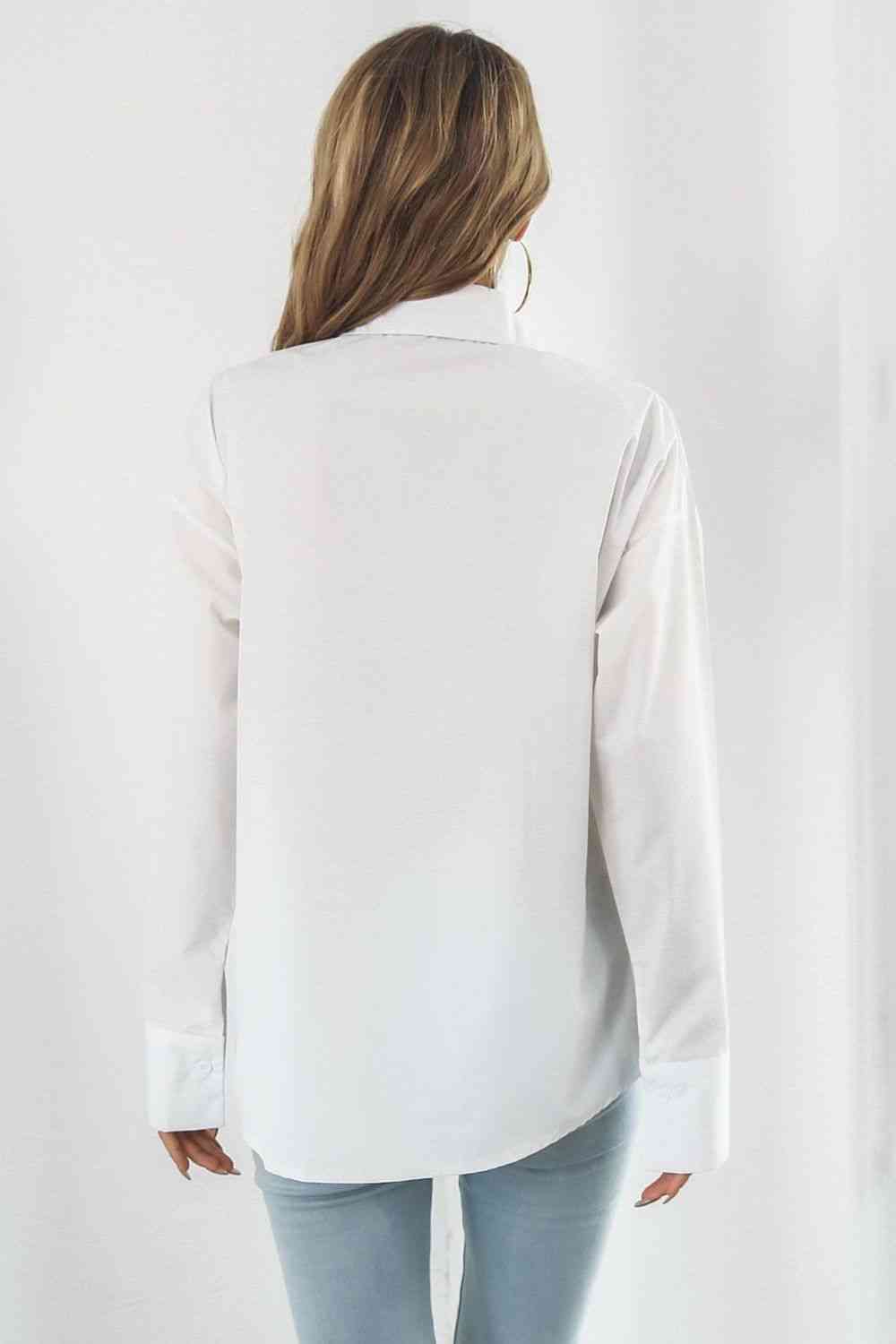 Buy Dropped Shoulder Longline Shirt by B&S