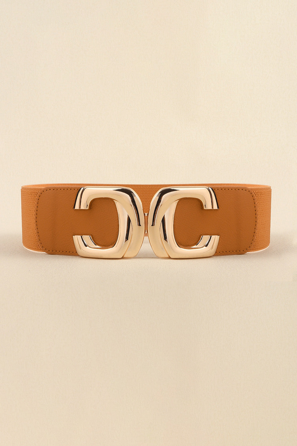 Buy Zinc Alloy Buckle Elastic Wide Belt by Faz