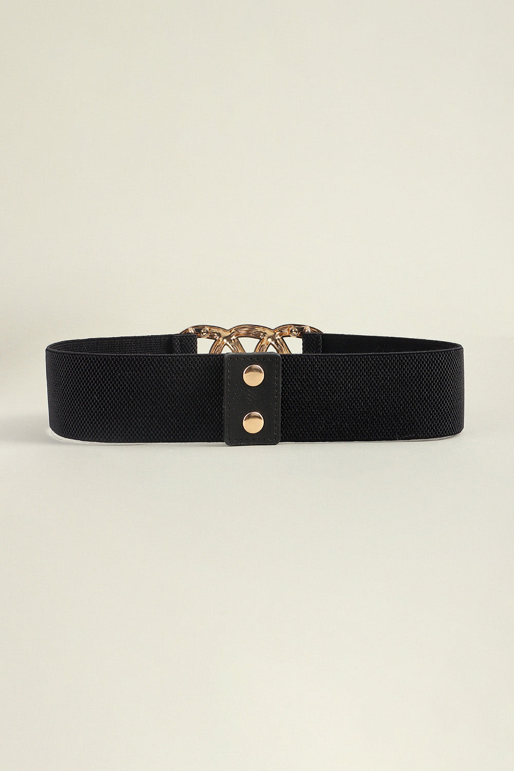 Buy Zinc Alloy Buckle Elastic Wide Belt by Faz