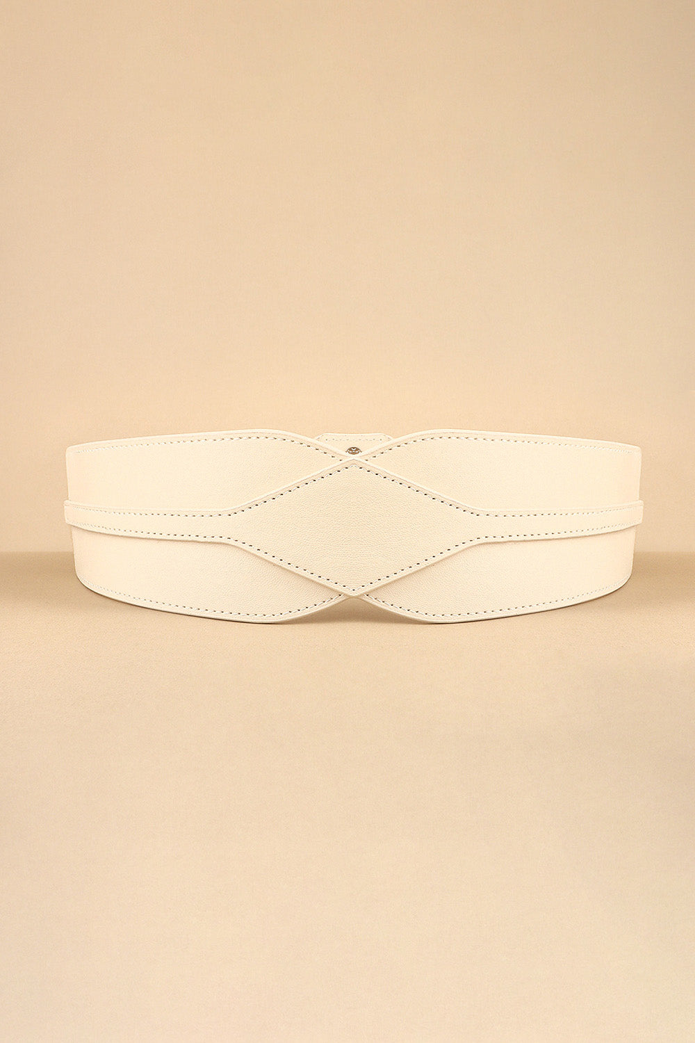 Buy Elastic Wide PU Belt by Faz