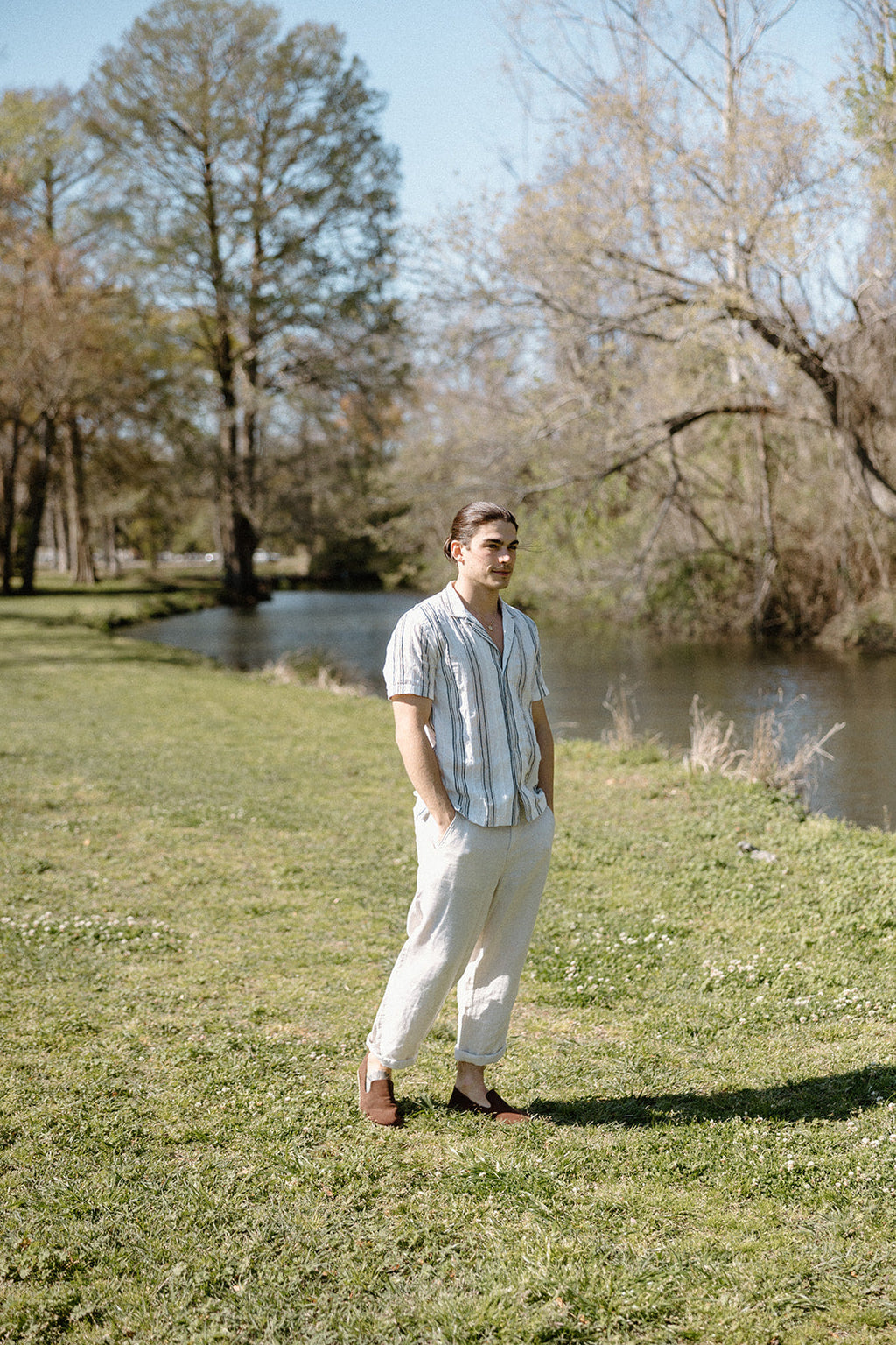 Buy Men's Barefoot Grounding Slip-on Shoes / Redwood by Raum