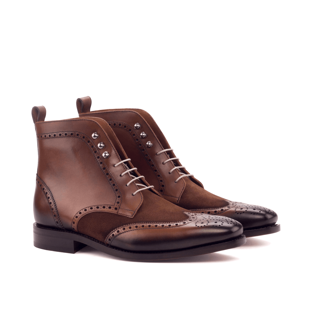 Buy Abu Dhabi Military Brogue Boots by Que Shebley
