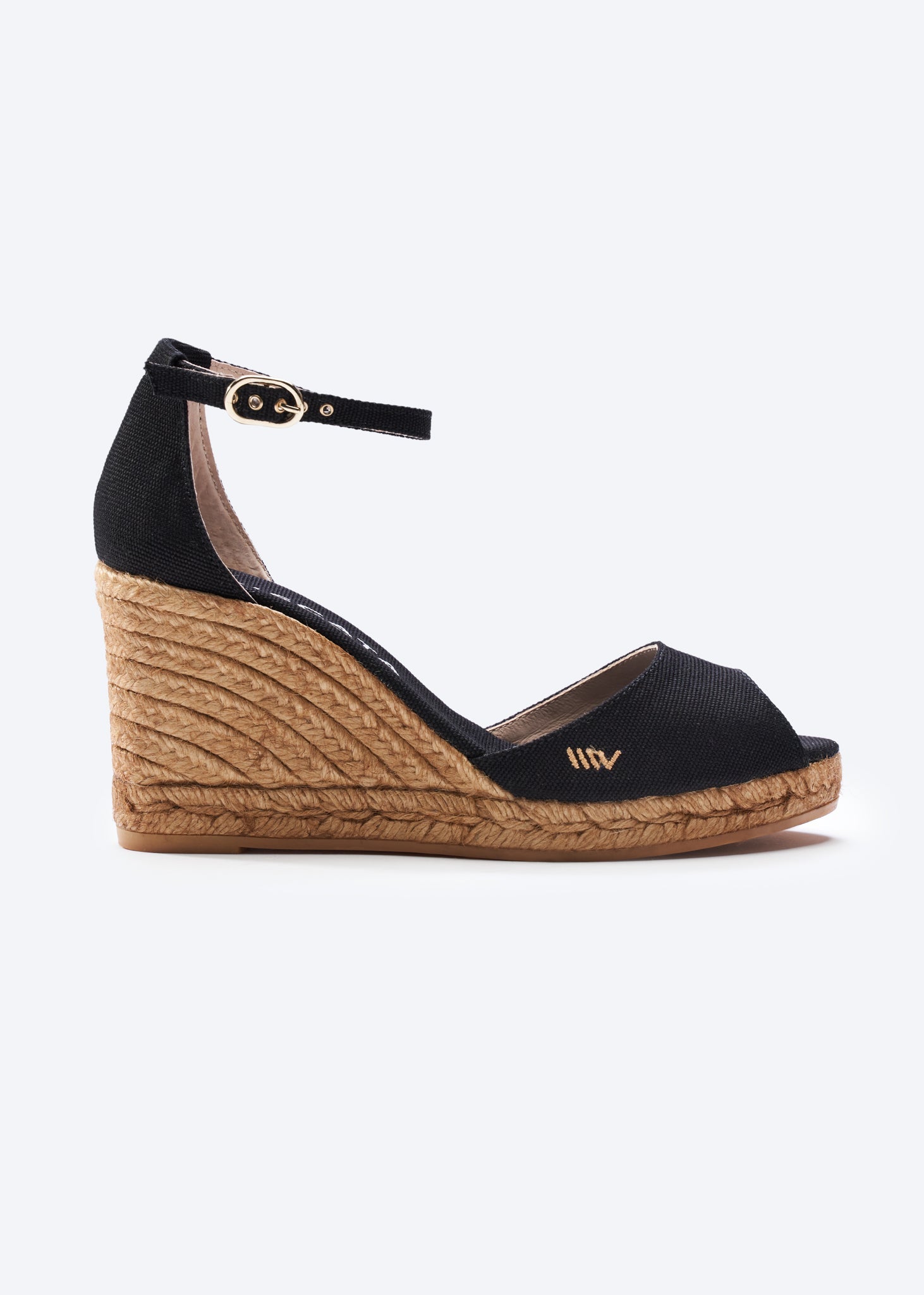 Buy Aiguafreda Canvas Espadrille Sandal Wedges by Viscata
