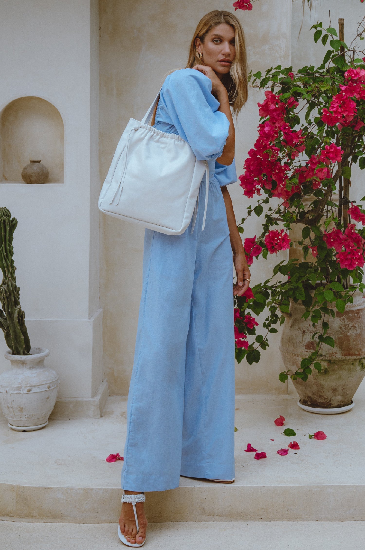 Buy Alessia Leather Tote Bag by Bali ELF