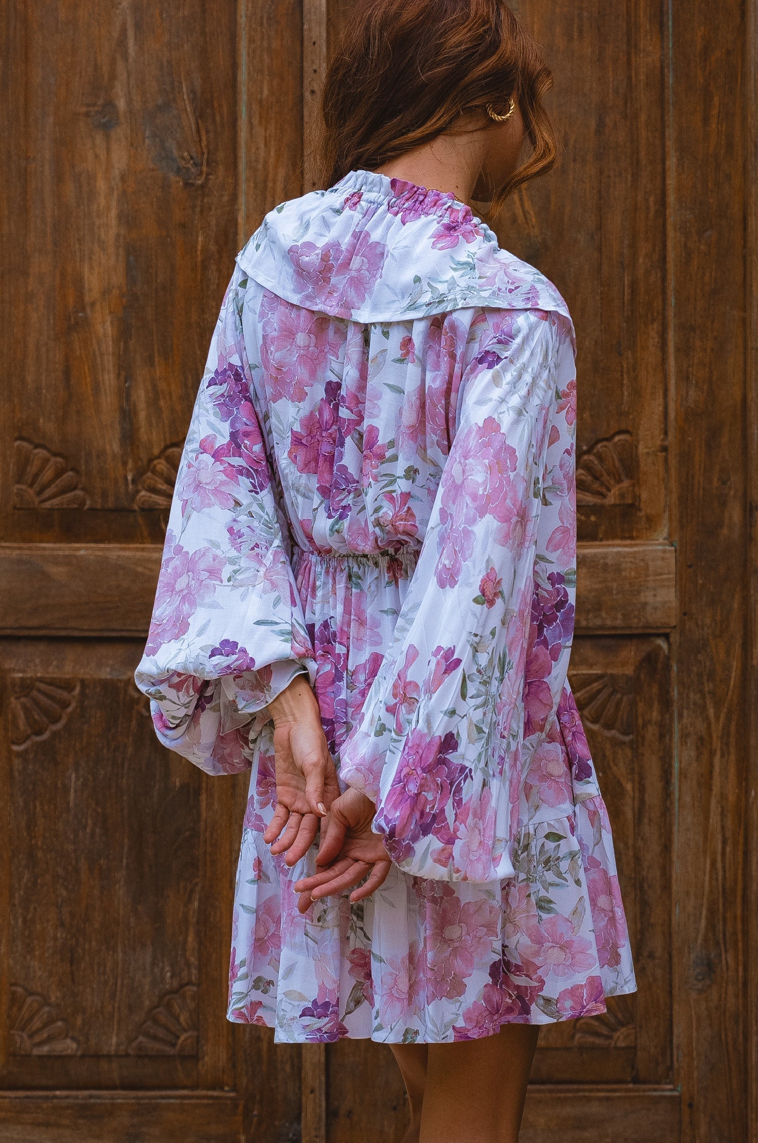 Buy Alice Long Sleeve Mini Dress by Bali ELF