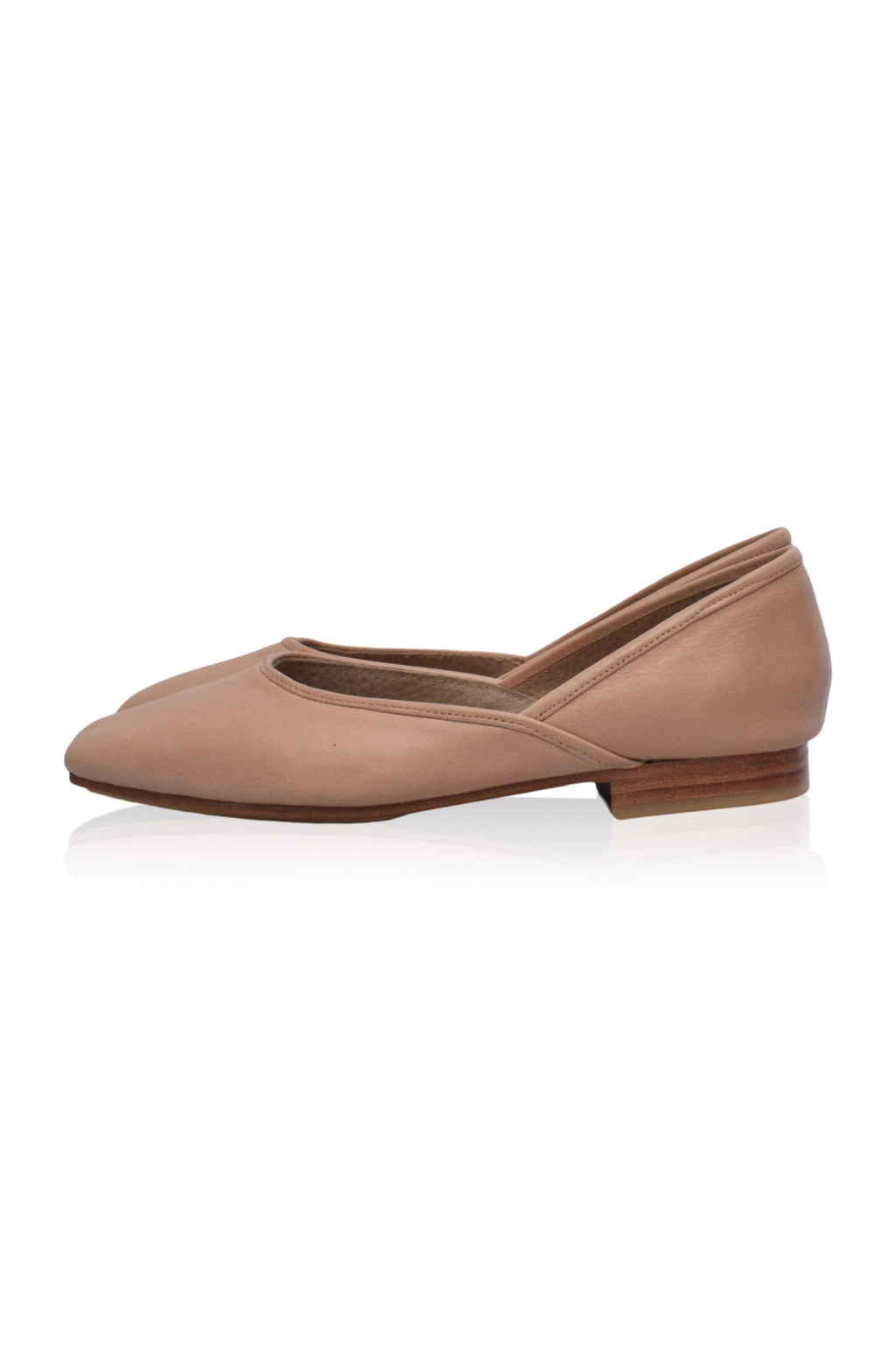 Buy Amore Square Toe Ballet Flats by Bali ELF