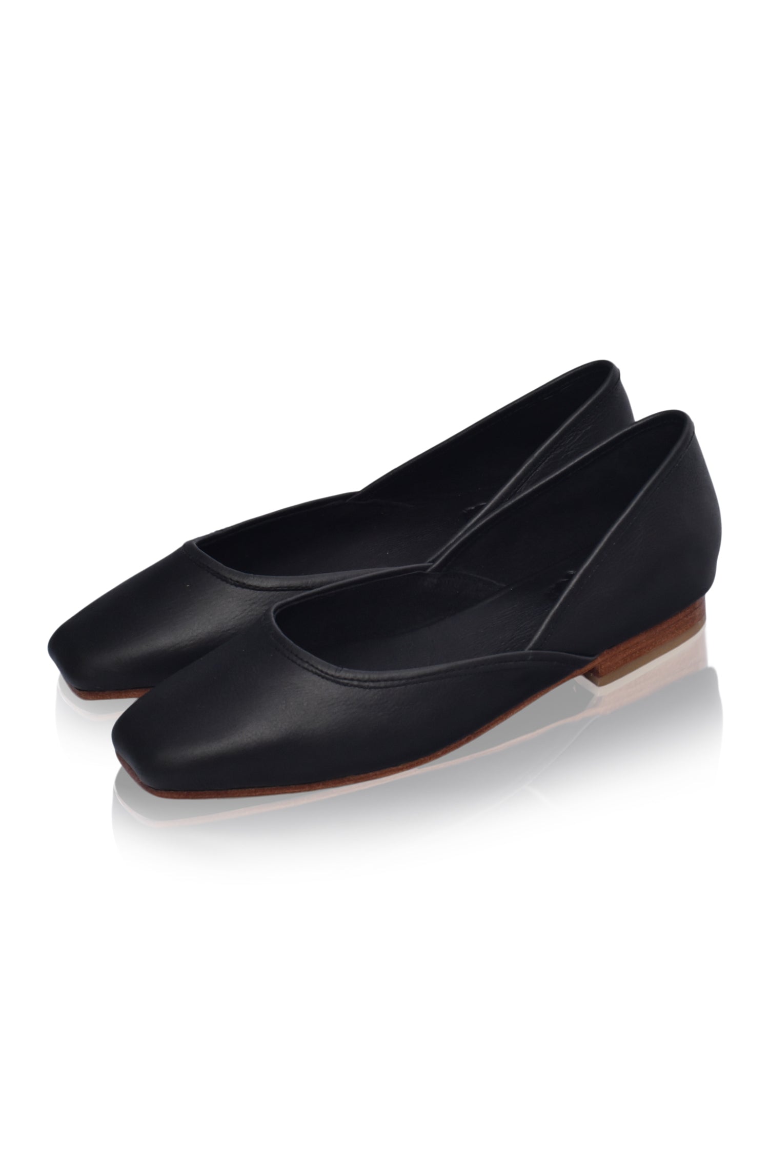 Buy Amore Square Toe Ballet Flats by Bali ELF