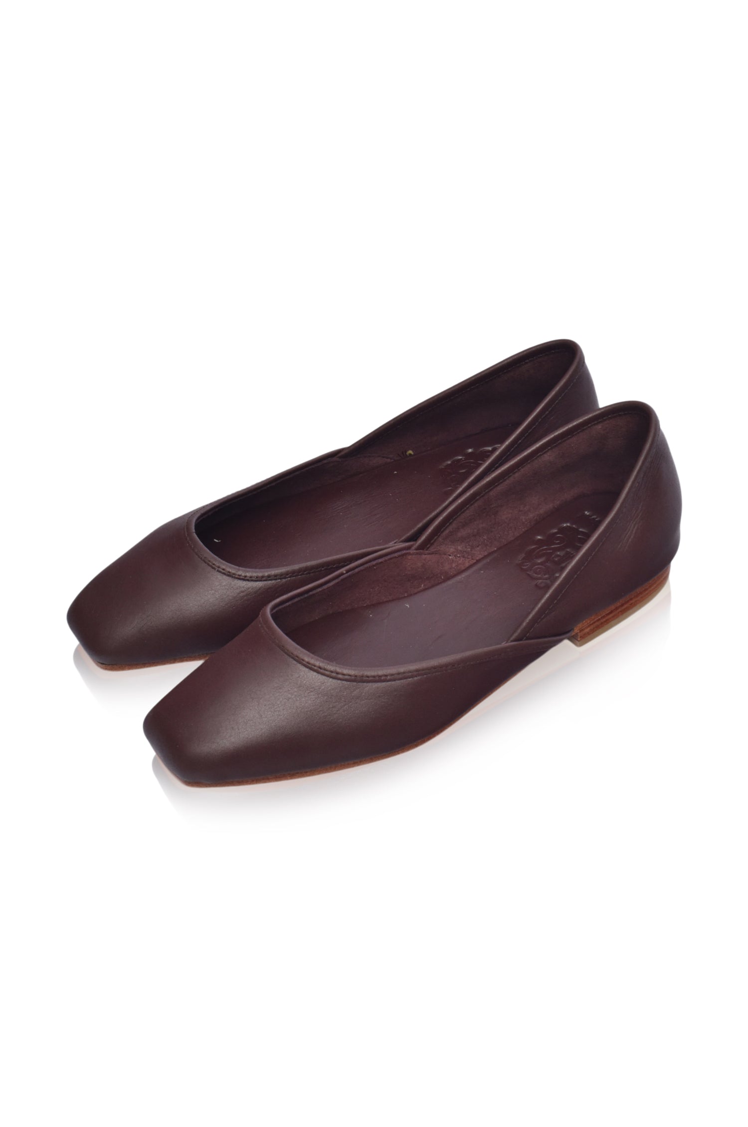 Buy Amore Square Toe Ballet Flats by Bali ELF
