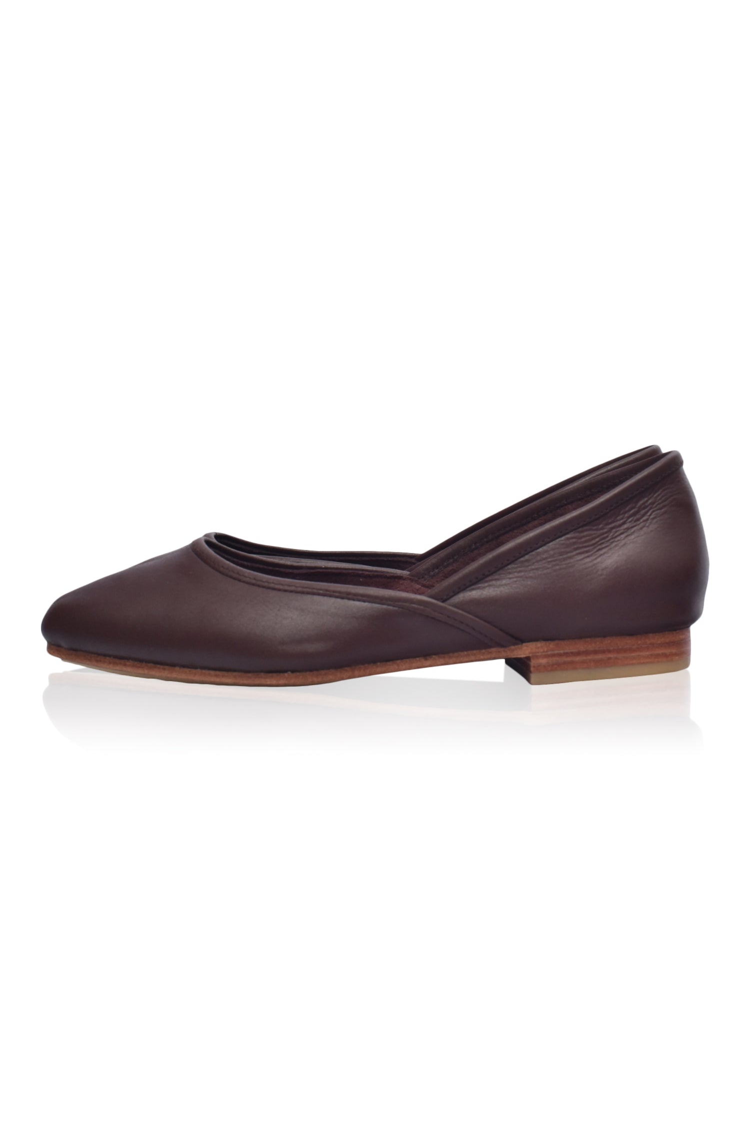 Buy Amore Square Toe Ballet Flats by Bali ELF
