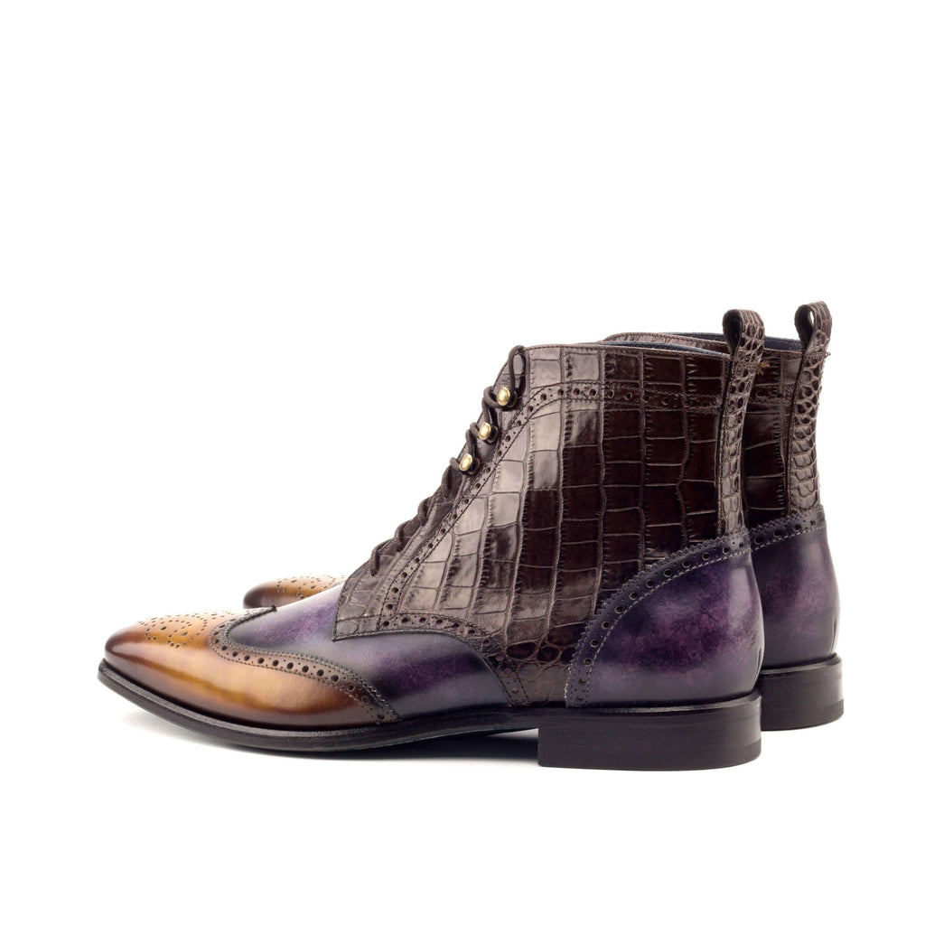 Buy Arah Military Brogue Boots by Que Shebley