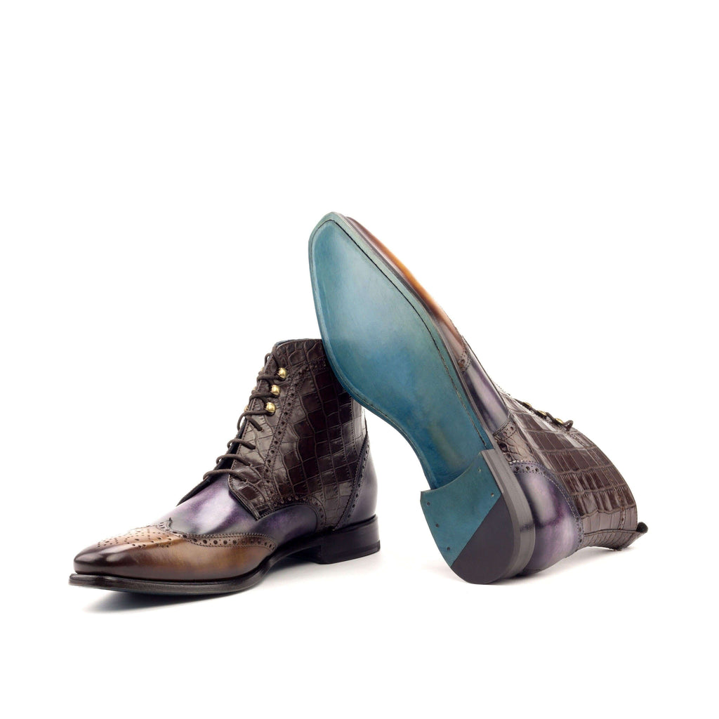 Buy Arah Military Brogue Boots by Que Shebley