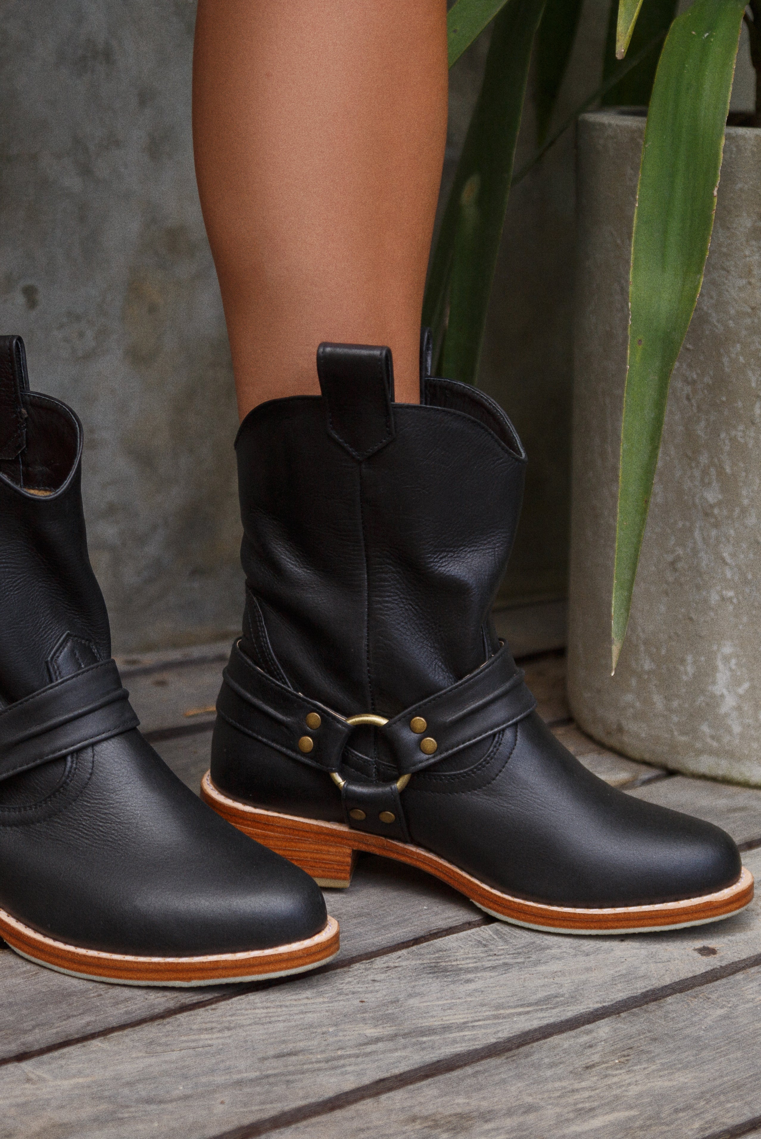 Buy Cali Leather Boots by Bali ELF