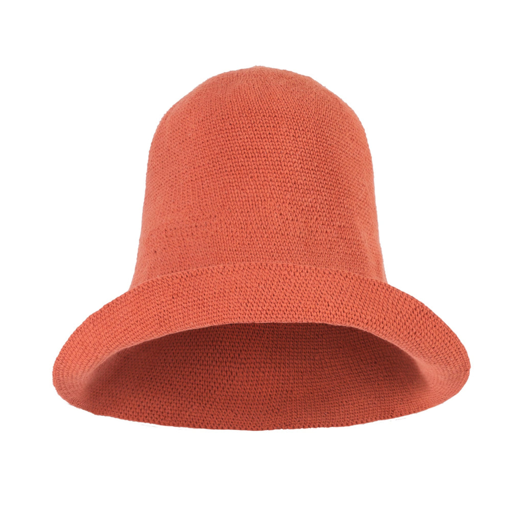 BLOOM Crochet Hat in Burnt Sienna