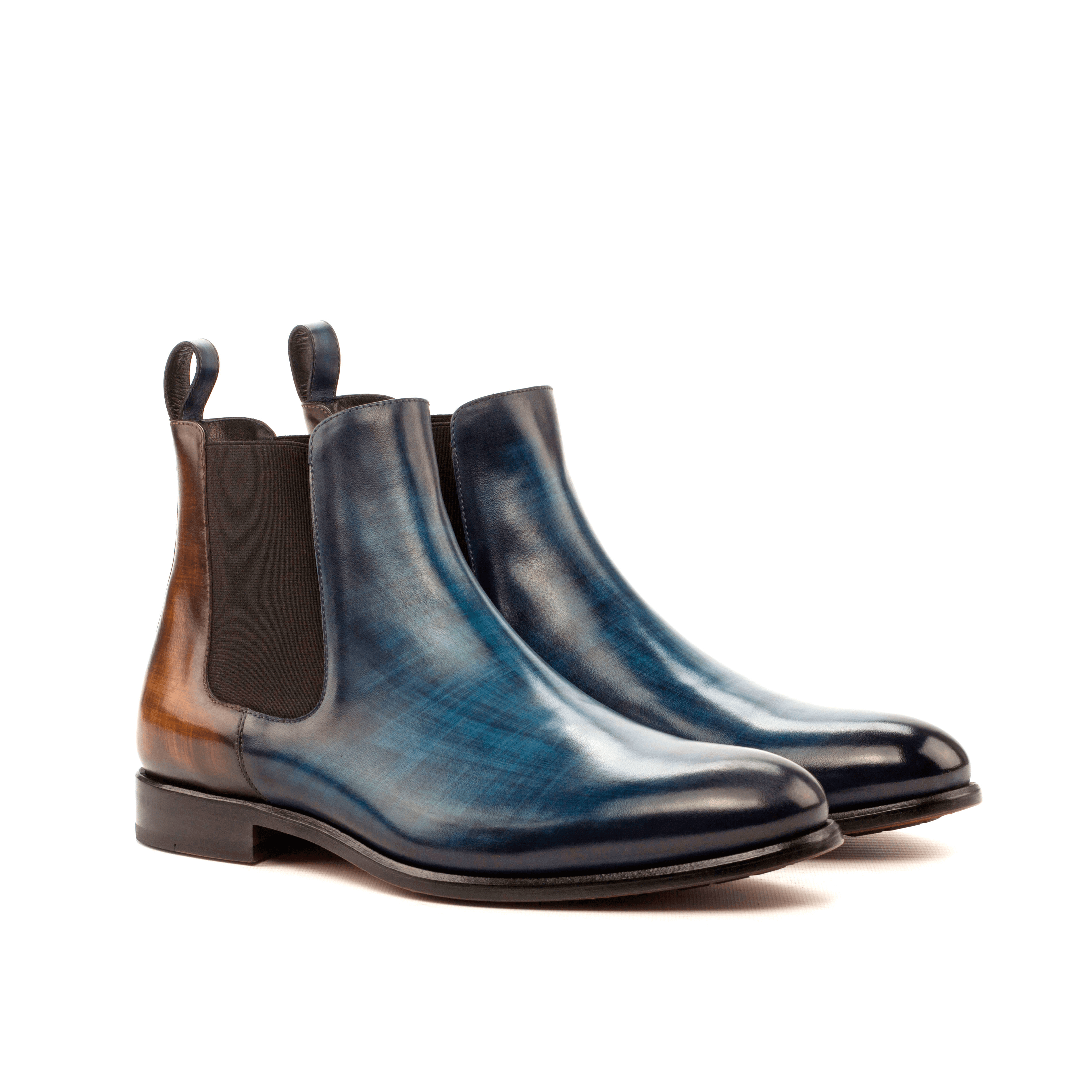 Buy Babak Patina Chelsea Boots by Que Shebley
